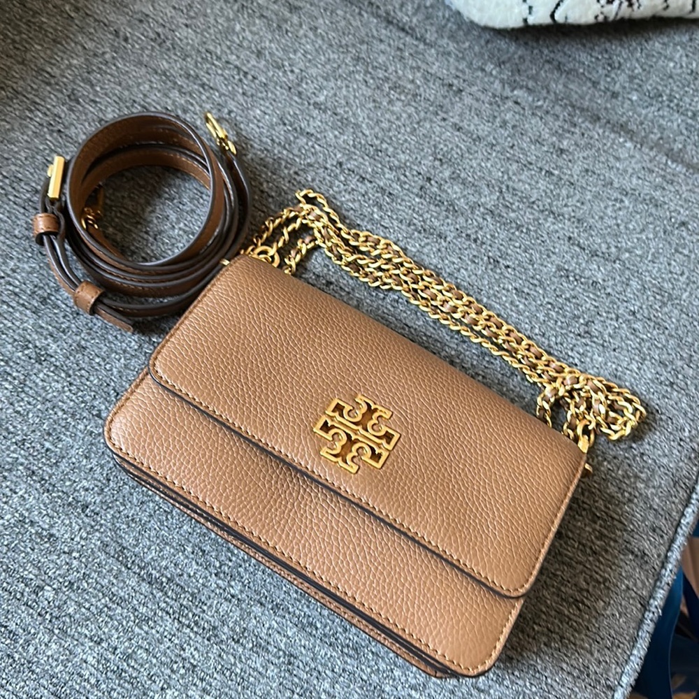 Tory Burch brown crossbody bag